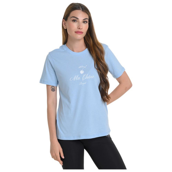 Target Γυναικεία κοντομάνικη μπλούζα Single Jersey ''Cherry''